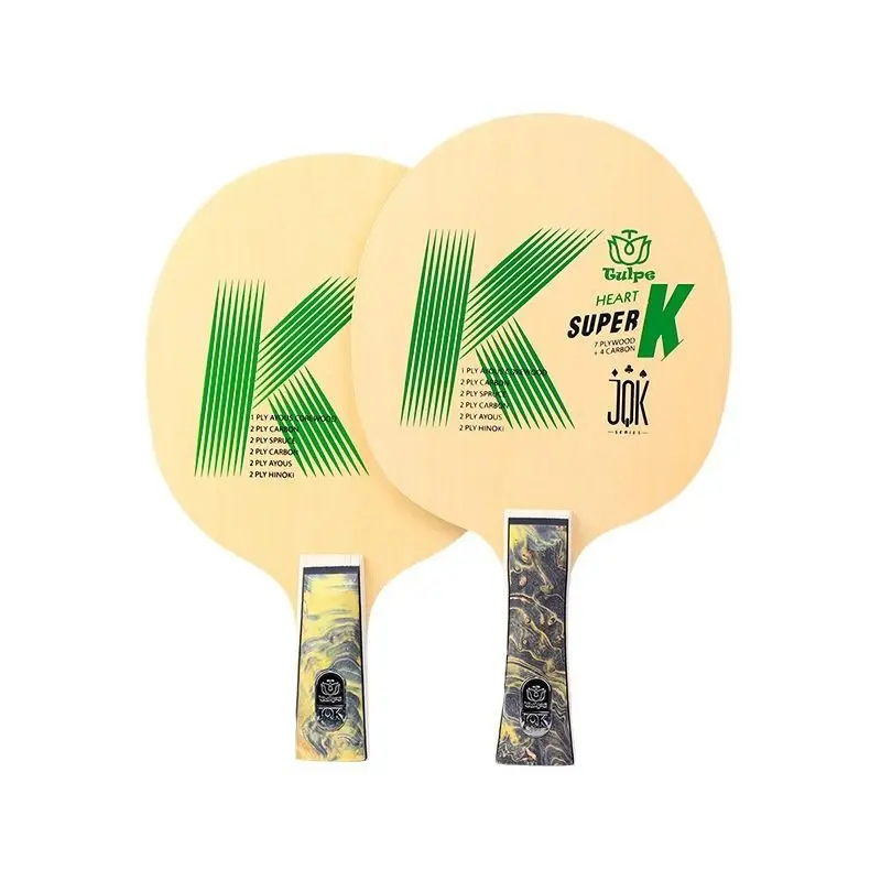 TULPE Table Tennis Racket K Cypress Carbon Bottom Plate 11 Layer Structure Bottom Plate