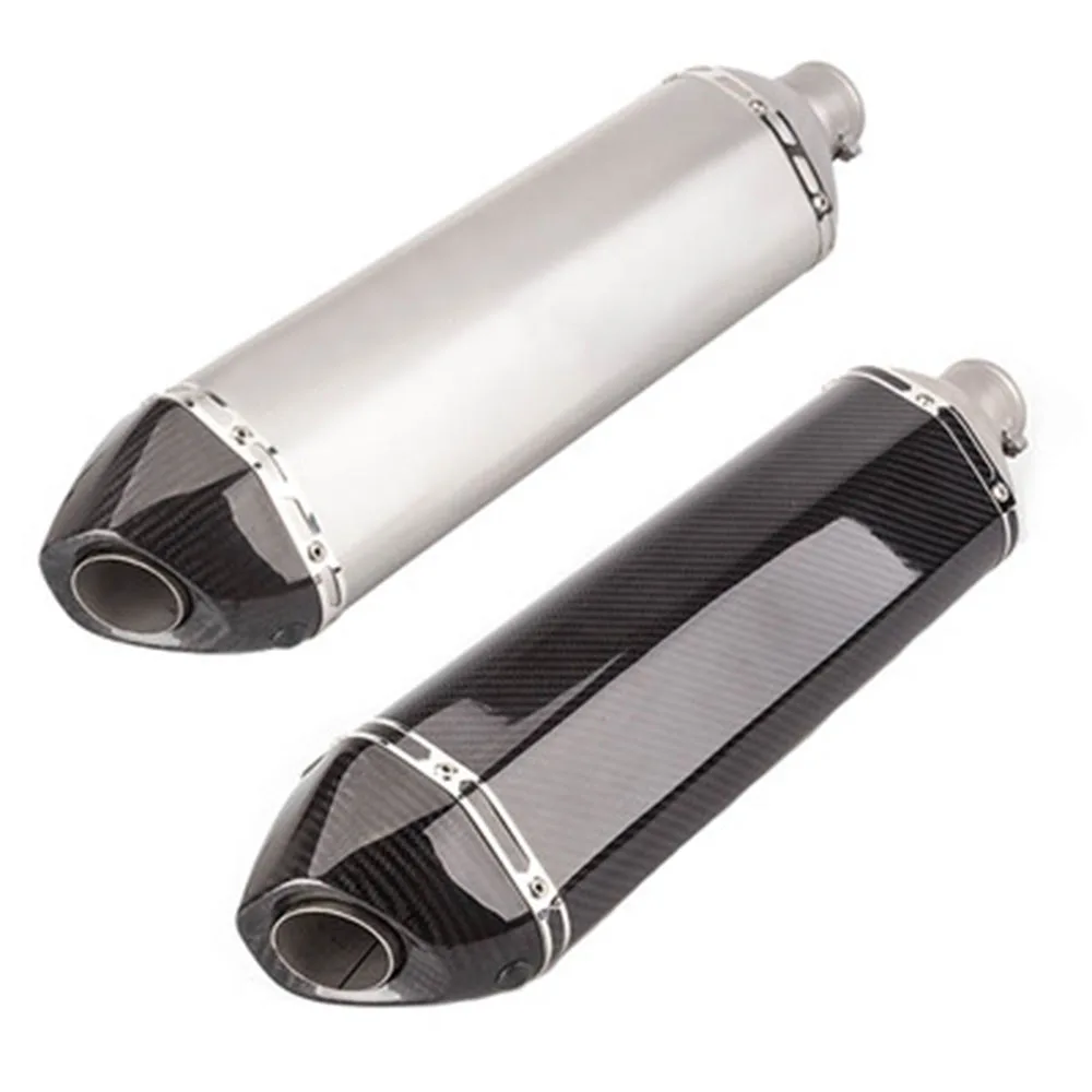 

Motorcross Exhaust Universal Motorcycle Muffler 570mm Length Modified DB Killer Escape Moto Pipe For MT07 ER6N Z800 ZX10R TMAX53