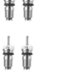 31PCS R134A AC Valve Core Remover Installer Tool Set Brass Quick Coupler With Valve Stem Port Cap For Automotive HVAC Repair Kit