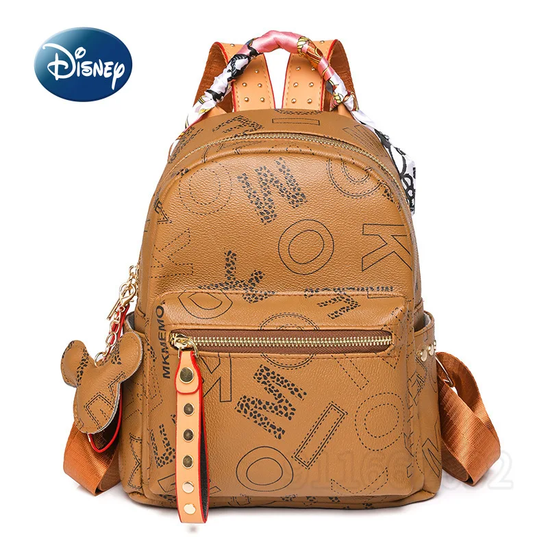 Disney Mickey New Women\'s Backpack Cartoon Mini Backpack Fashion Trend Women\'s Casual Backpack Large Capacity High Quality