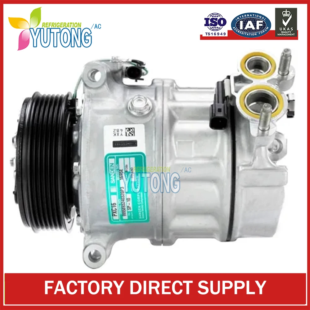 

PXC16 AC Air Conditioning Compressor For Land Rover Jaguar XF 2.2D CX23-19D629-EA 047648032B4 CX2319D629-EA CX2319D629EA CX2319D