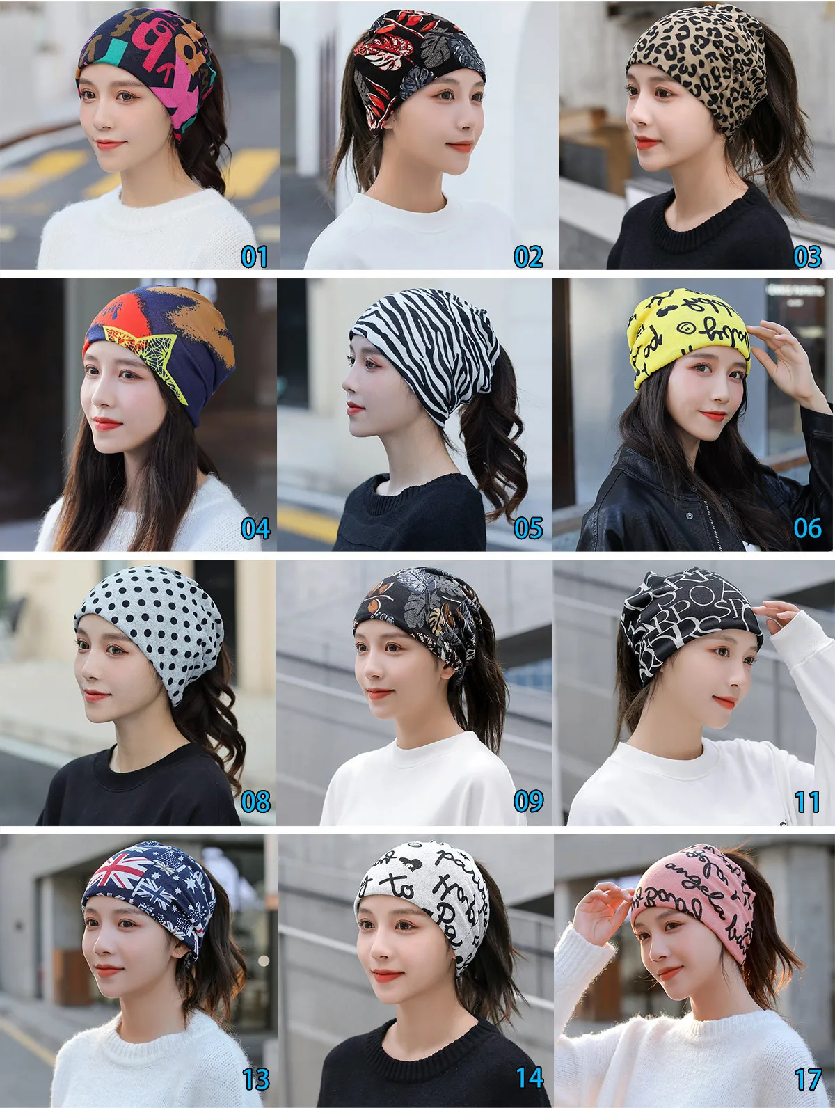 Slouchy Beanie-Mütze für Männer/Frauen, leichte, übergroße, große, dünne Totenkopfmütze, Chemo-Mütze, Nachtschlafmütze – Detail 2
