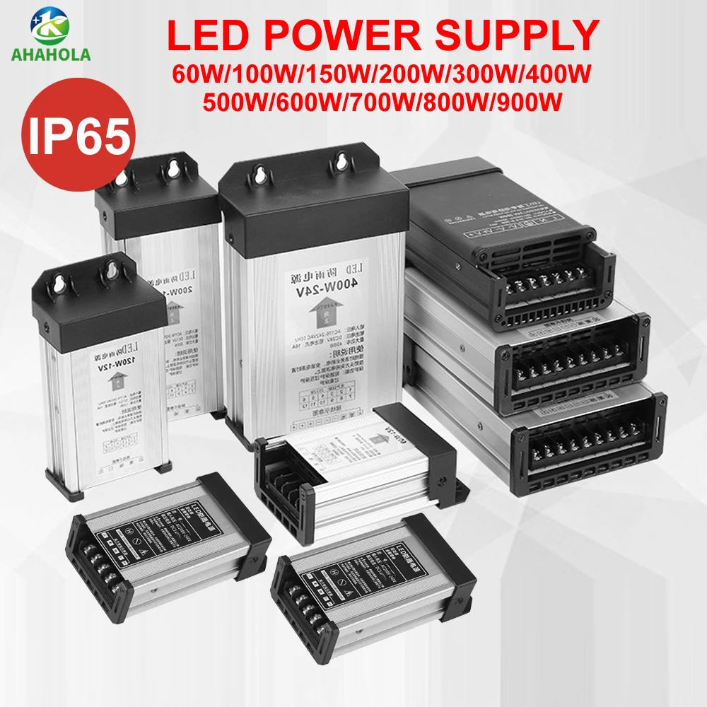 Switching AC 220v to 5V 12V 24V DC Power Supply 60W 120W 300W 400W 500W 600W 700W 800W 900W Power Source 2a 5a 10a 20a 40a 50a