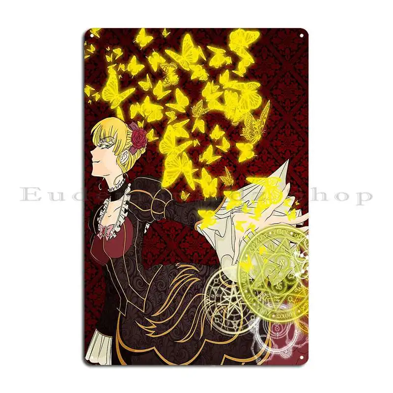 Beatrice Umineko Metal Plaque Customize Designing Designs Cinema Design Tin Sign Poster