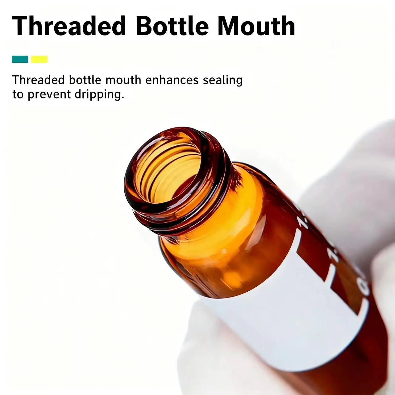 مجموعة قارورة INTLLAB 2 مل - قوارير متوافقة مع HPLC مع غطاء لولبي أزرق (تصميم الفتحة) 100 قطعة/الحزمة لتحليل المختبر