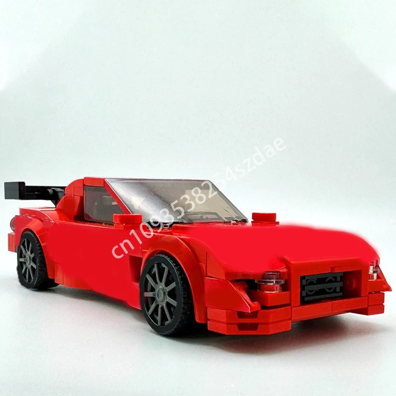 272pcs MOC Dom's Zoomy RX-7 City Champions Super Car Building Blocks Christmas toy Gift Plastic idea creativity creative