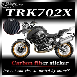 For Benelli TRK702X stickers carbon fiber protective stickers decorative stickers anti scratch car film modification accessories