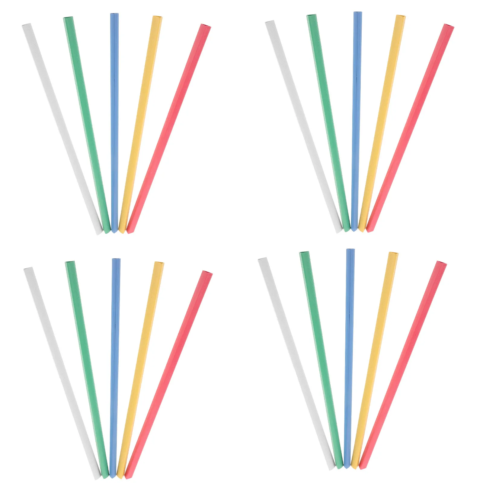 

30Pcs Pull Rod Clips Strong Hold Binding Bars for Loose Waterproof Slide Binder Clips for Organizing Papers in Office