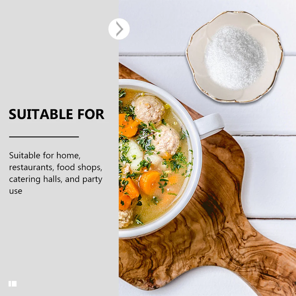 

3Pcs Elegant Cherry Blossom Sauce Dishes Condiment Plates Dipping Bowls for Spices Snacks Appetizers Flavor Storage Tableware