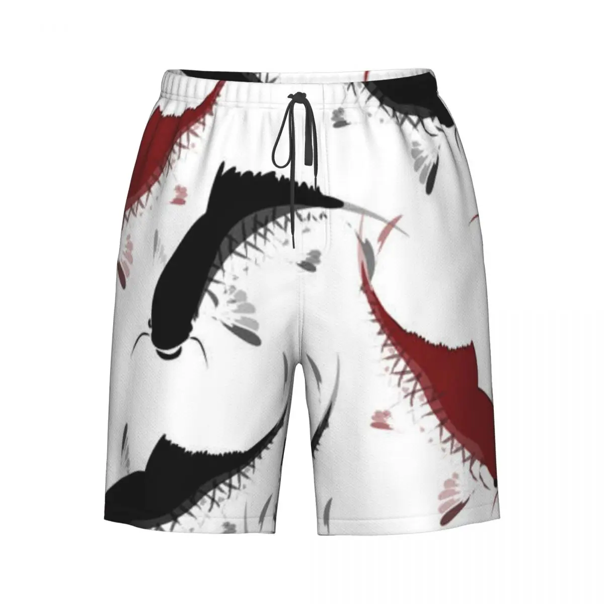

Men's Swimming Shorts Carp Fish Print Trunks Beach Wear