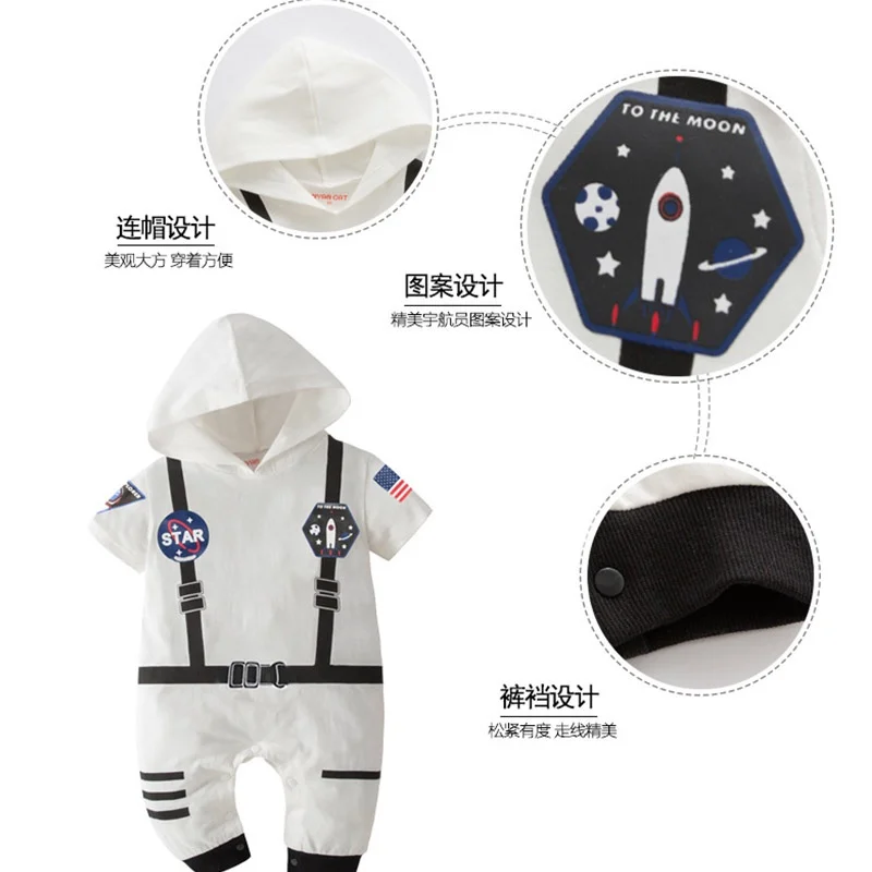 Toddler Astronaut Costume Baby 1 Years 0 1 3 Month Infant Space Costume Baby Suit Space Baby Jumpsuit Clothes