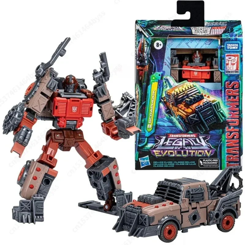 Takara Tomy Hasbro Transformers Legacy Evolution Deluxe Scraphook Figurka akcji Model Kolekcja Ozdoby Figurka Hobby Zabawki