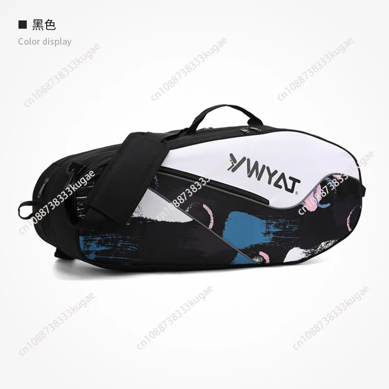 

Original Badminton Bag for 3 Rackets Men Women Sports Backpacks Tennis Bag Large Capacity Thick Badminton Racket Bag