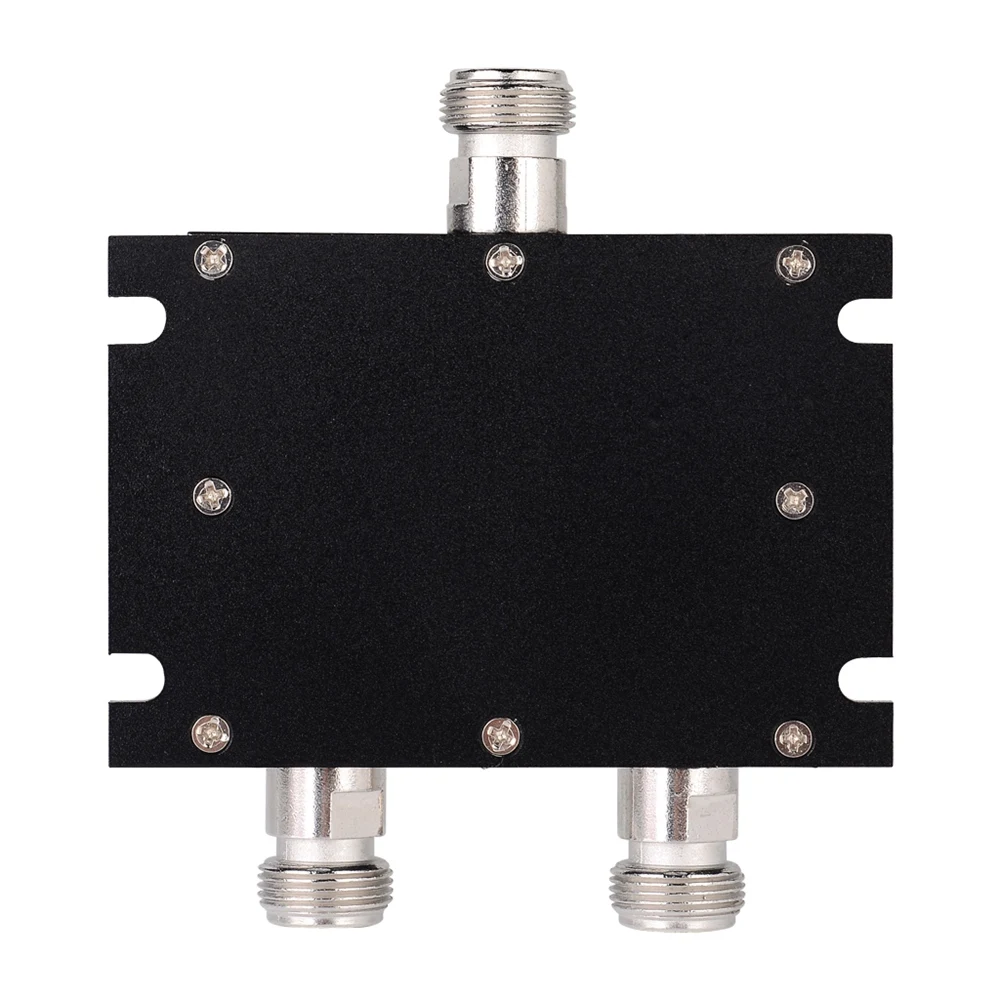 RF Coaxial Splitter 1 to 3 Way Power Splitter 300-500MHz Signal Booster Divider N Female 50Ohm, Power Splitter