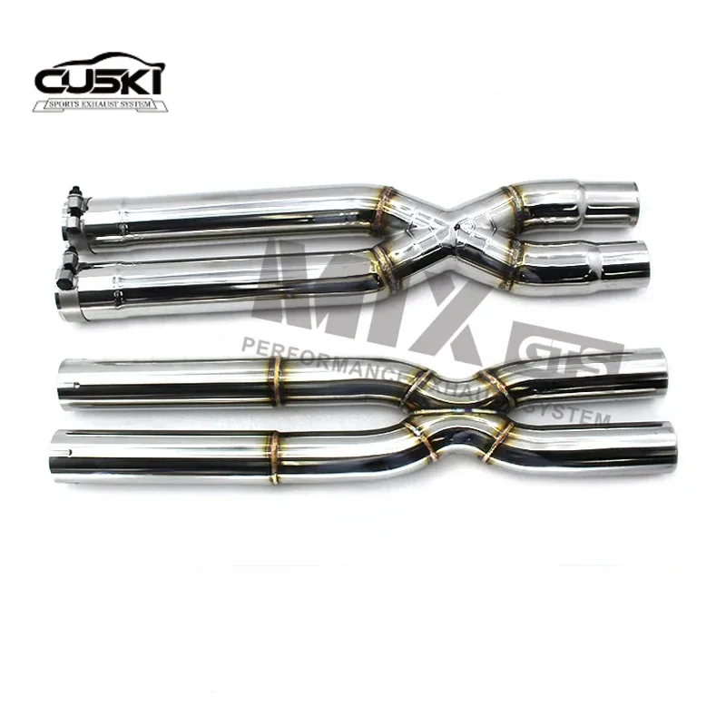 Pertains to Maserati Gran Turismo/GT 4.7 2008-2023 Performance Exhaust Pipe Automotive Exhaust Modification Fittings,Increased