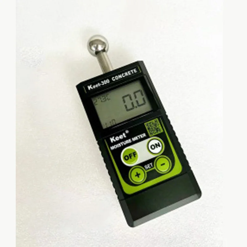 Parede concreto piso umidade medidor
