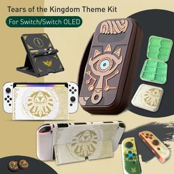 For Nintendo Switch OLED Case Shell Cover Skin ZD Portable Waterproof Hard Protective Storage Bag For NS Switch Game Accessories