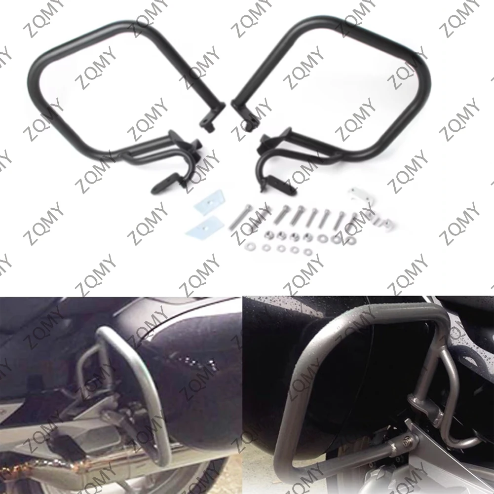 Motorbike Rear Highway Crash Bar Steel Frame Protection Guard for BMW R1200RT 2005 2006 2007 2008 2009 2010 2011 2012 2013