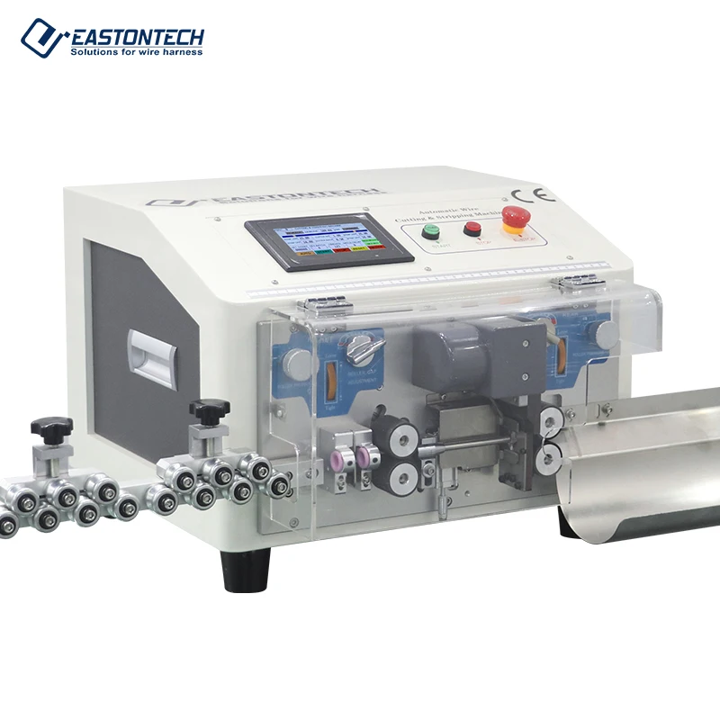 

Automatic Multicore Wire Cutting Stripping Machine EW--3050 6mm OD Sheath Cable Stripper Cable Peeling Tools