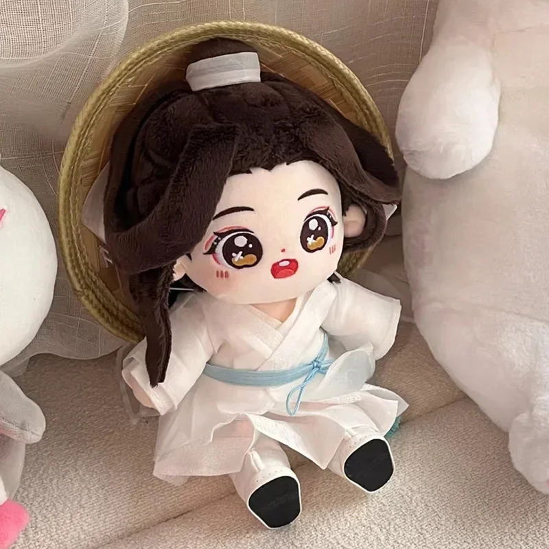 Genuine Heaven Officials Bless Anime Doll Cotton Xie Lian Hua Cheng Plushine Doll Figure Tian Guan Ci Fu Cotton Doll Clothes