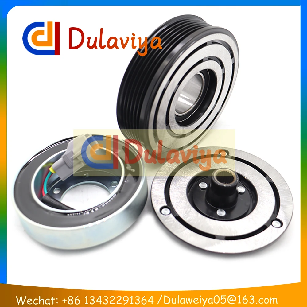

FOR Air Conditioning Compressor Clutch Pulley Hub Coil 6PK Renault Samsung SM5 2.0L 5951052700 59510-52700