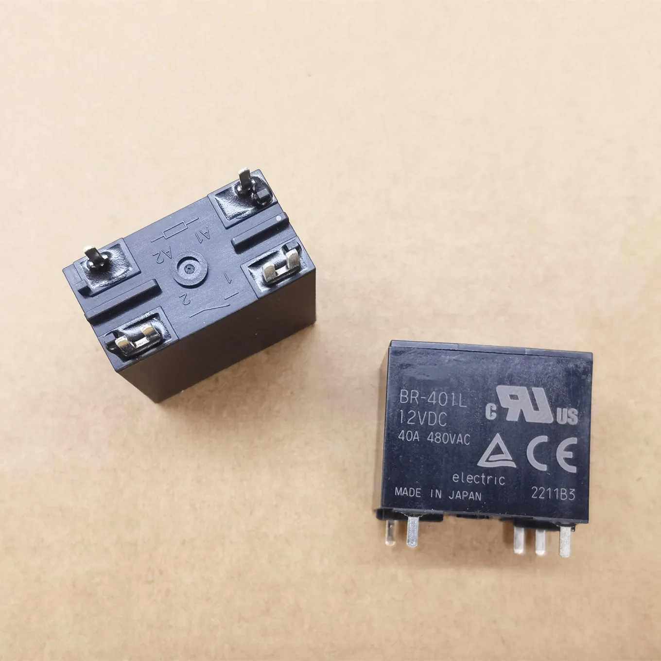 Oryginalny nowy BR-301L 100% BR-401L przekaźnik elektromagnetyczny 40A 12V
