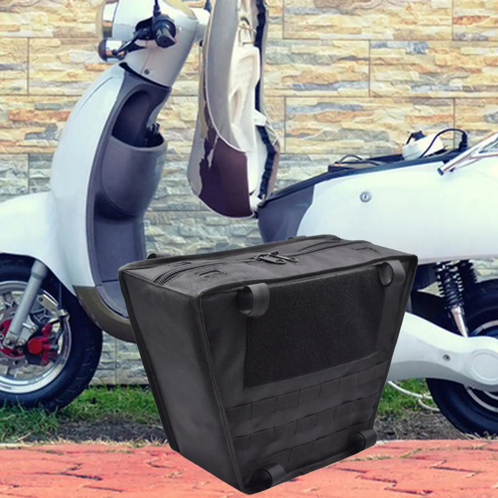 Electric Bike Battery Bag Case Saddle Oxford Cloth for Cycling Bike