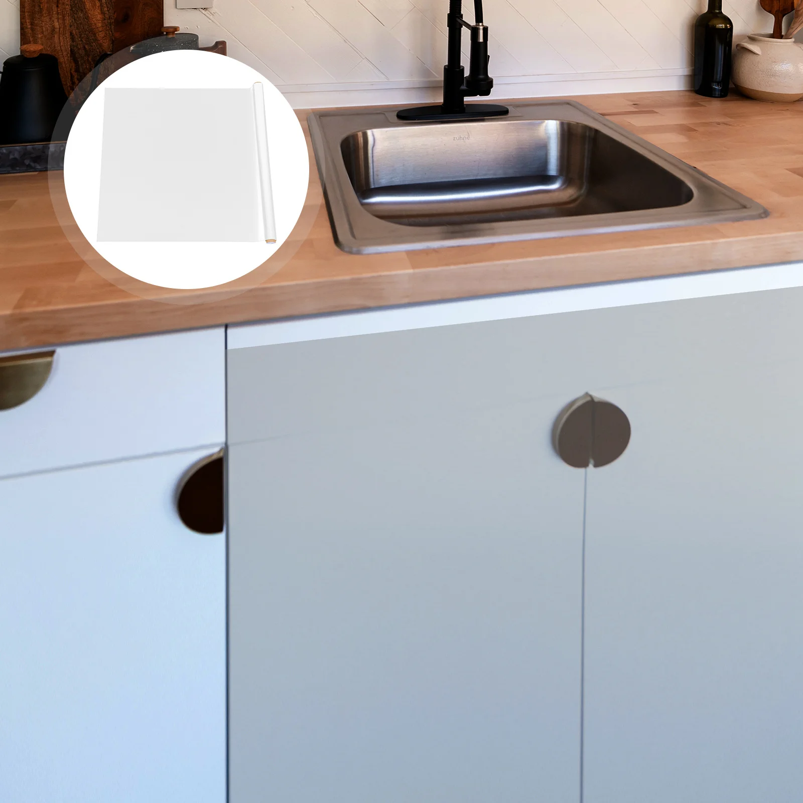 

Kitchen Backsplash Protector Waterproof Oilproof Stickers Transparent Removable Cabinet Furniture Wall Clear Self Adhesive