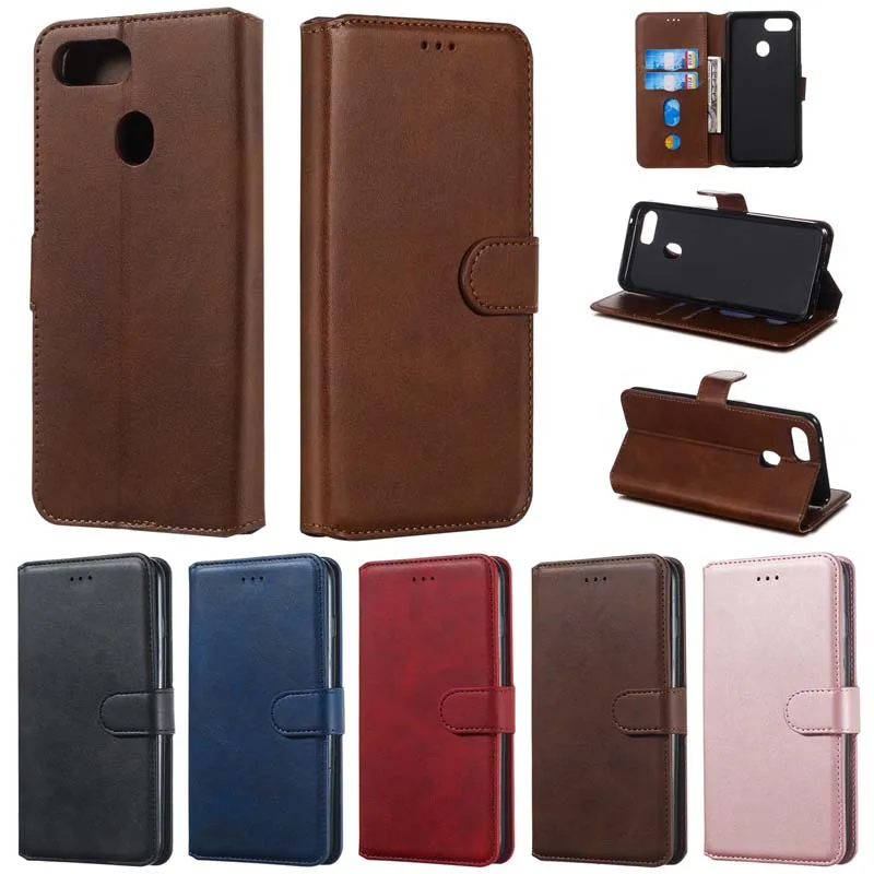 Tsimak portfel etui do OPPO F1s F5 F9 F11 F15 Pro najwyższej jakości skóra PU Fip portfel przy telefonie pokrywy skrzynka Coque