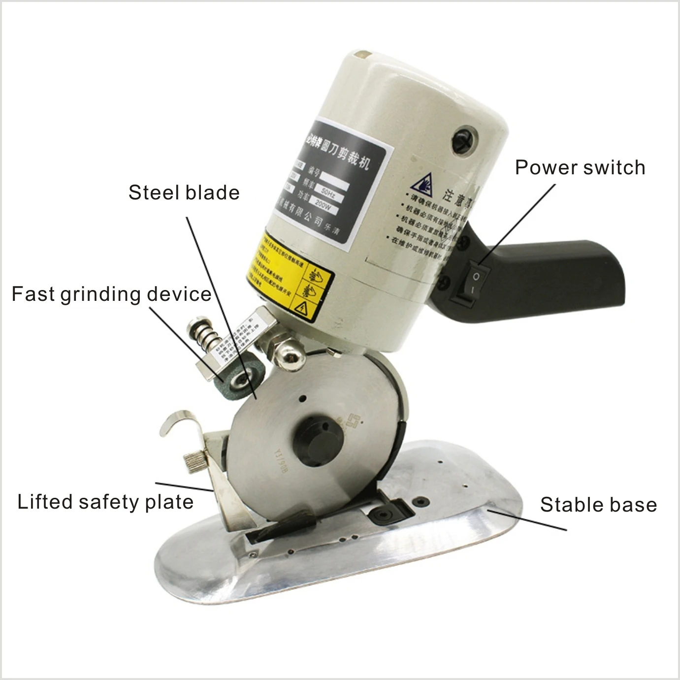 Electronic Cloth Cutting Machine Round Blade Fabric Cutting Machine Semiconductor Manufacturing Machine