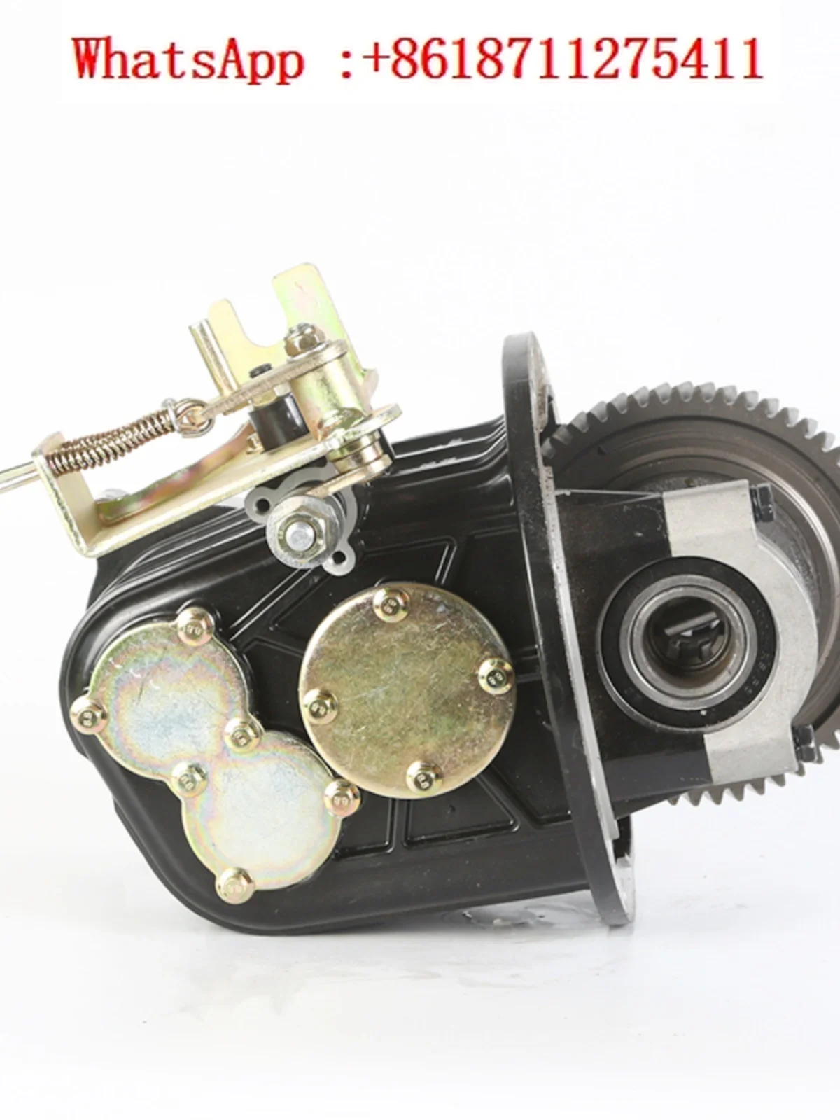 SR500 electric three- and four-wheel sanitation garbage truck integrated shift differential gearbox tooth bag