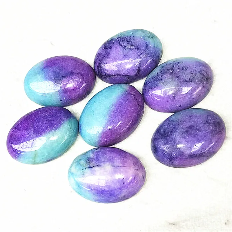 5PCS HOT GEMSTONE JADE STONE CABOCHONS OVAL SHAPE 18X25MM MORE COLOR CHOICES DIY JEWELRY FINDINGS TOP SELLING