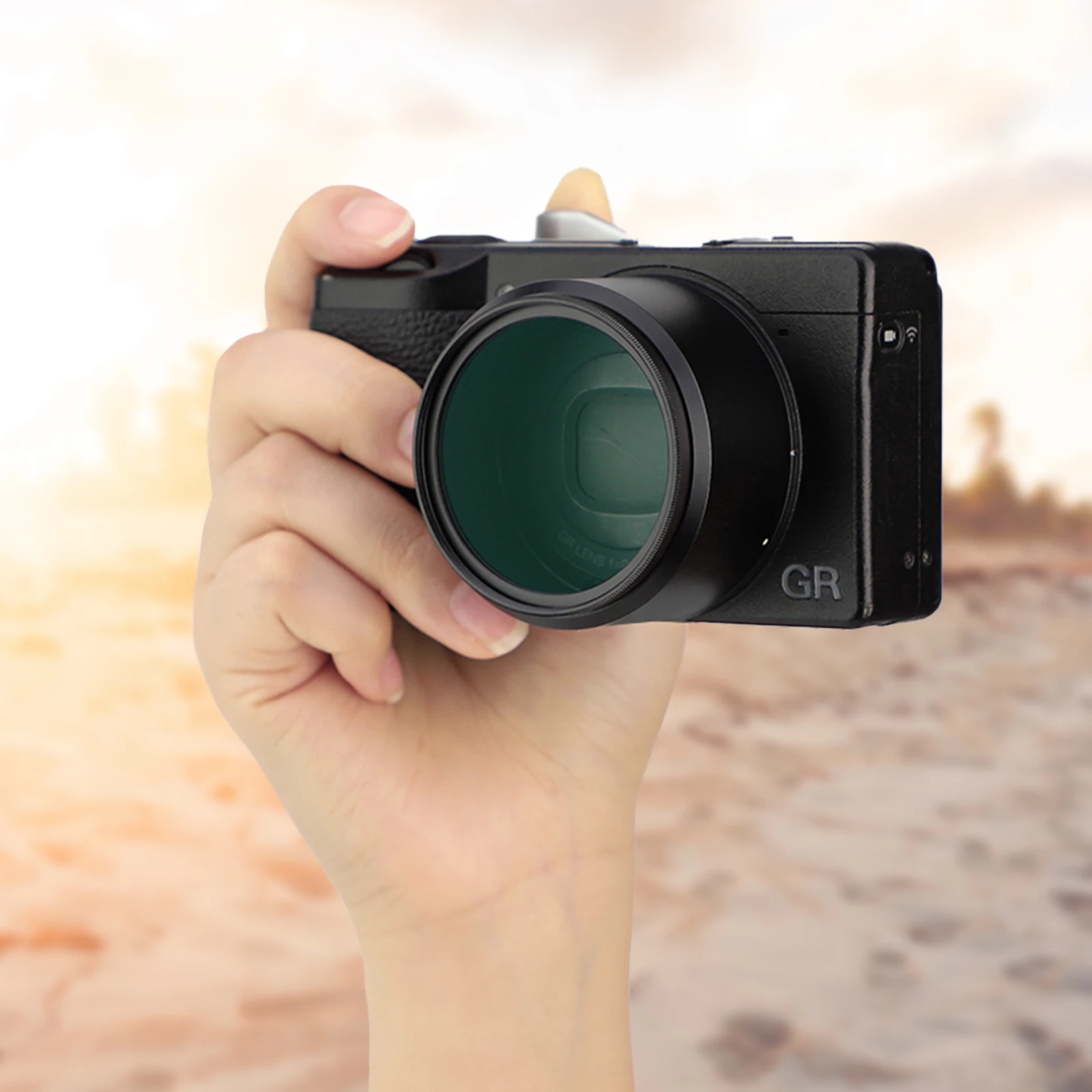 Переходное кольцо фильтра объектива Haoge LAR-GR3X для цифровой камеры RICOH GR3X GRIIIX HDF для широкоугольного объектива GT-2 GW4 заменяет GA-2