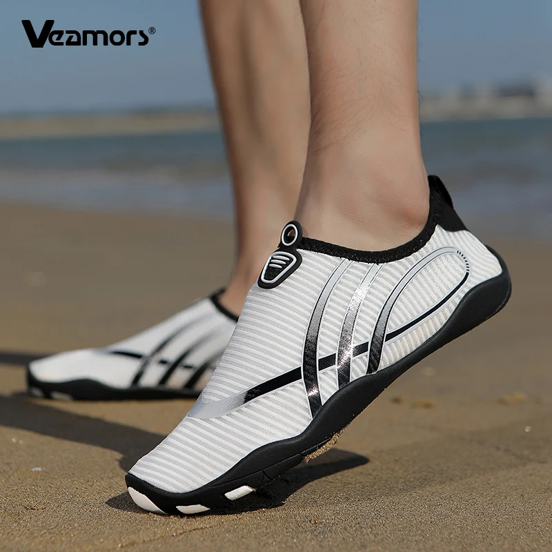 Quick Dry Men Barefoot Wading Shoes Women Breathable Light Aqua Shoes Soft Sole Water Shoes for Beach Swimming Surfing Non-slip