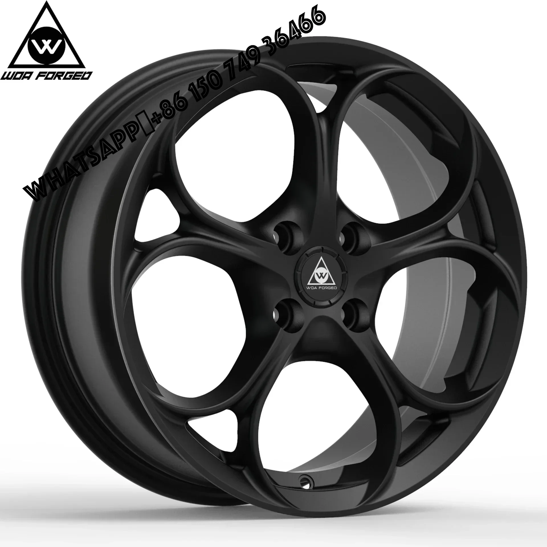 6061-T6 Woaforged 16 17 18 19 20 21 22 23 Inch Rims 5x115 Alloy Wheels for Alfa Romeo GIULIA STELVIO Alloy Forged Car Rims