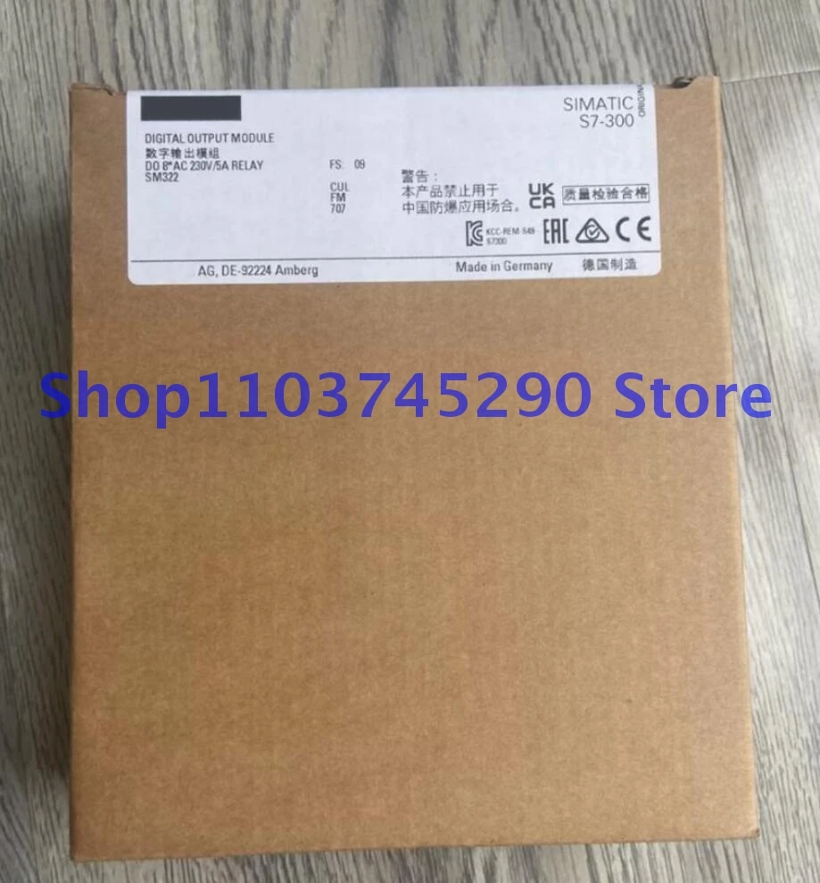 1PCS 6ES7 322-5HF00-0AB0 In Box 6ES7322-5HF00-0AB0 PLC Module Fast Shipping 6ES73225HF000AB0 Original Brand New SIMATIC S7-300