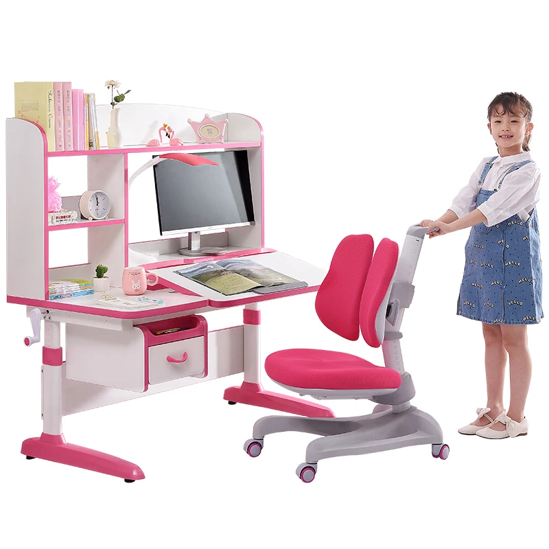 

Wood Adjustable Foldable Ergonomic Study Oversized Desk Chair for Kids