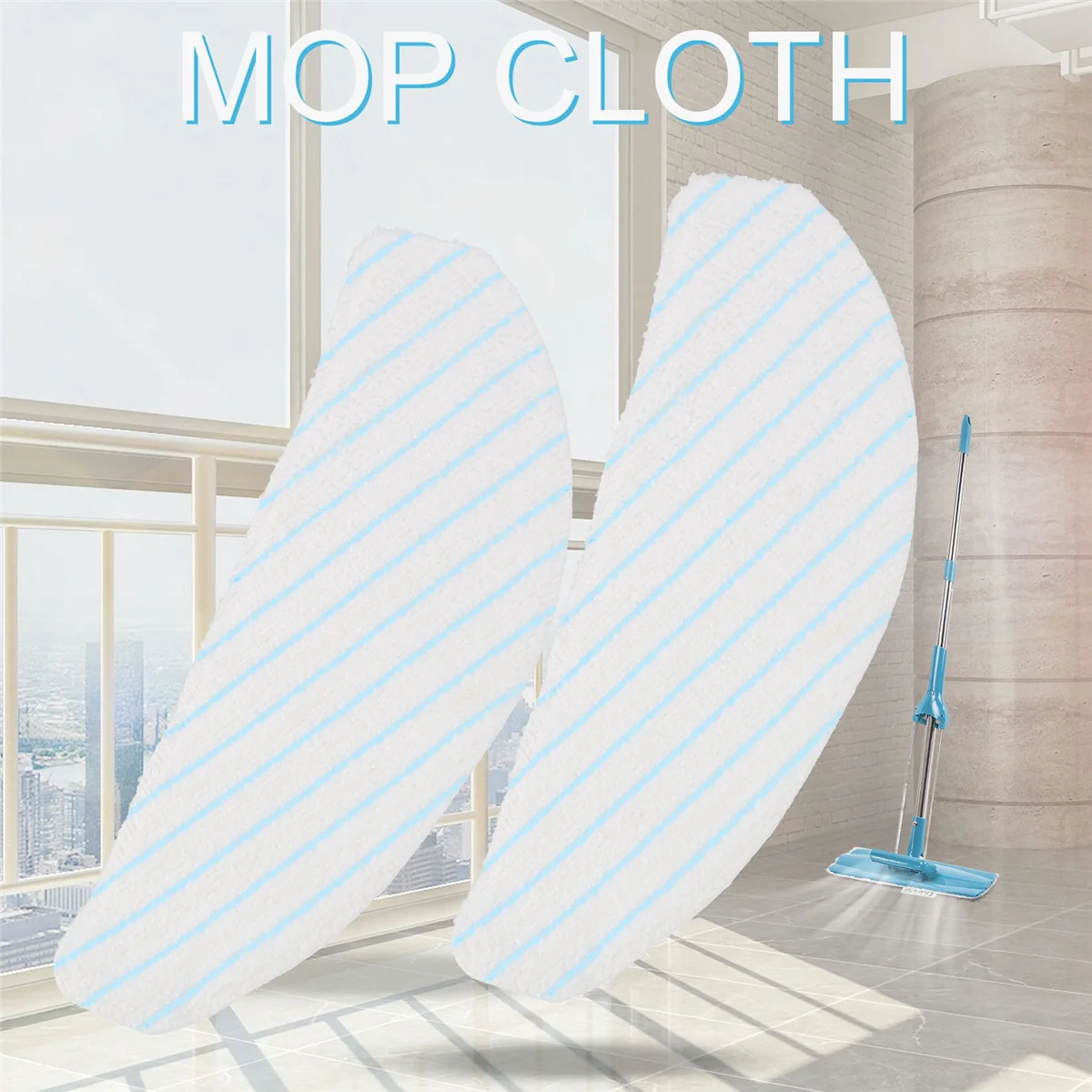 AT4150Pcs Disposable Strong Rag Mop ผ้าสําหรับ Ecovacs Deebot OZMO T8 AIVI T8 Max T9 Power/Max อะไหล่เครื่องดูดฝุ่น