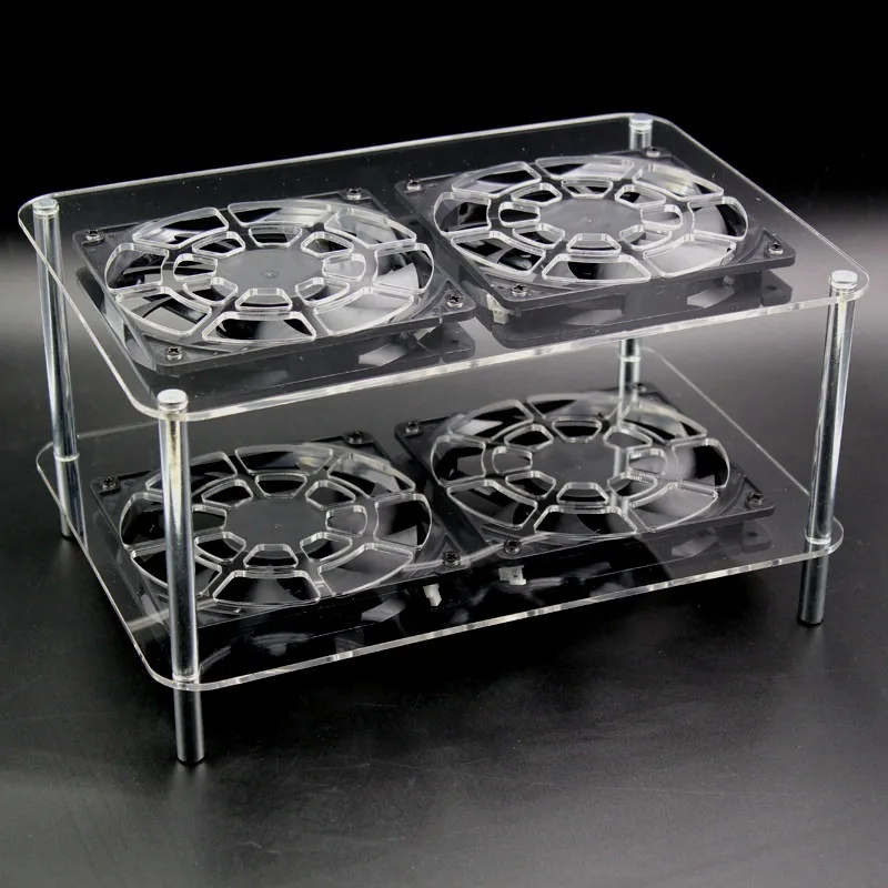 Wireless router radiator, netgear, broadband light cat, TV set-top box radiator rack USB fan 12CM