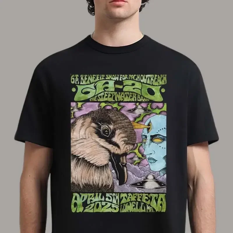 Ga 20 And The Steepwater Band Poster On April 5 2025 T Shirt