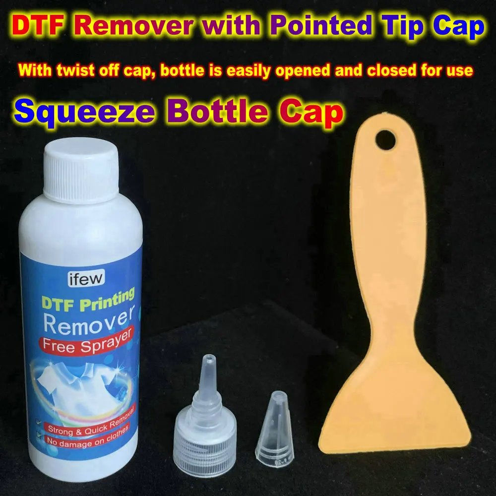 Płyn do usuwania DTF, płyn do usuwania winylu tekstylnego, preparat do usuwania farby DTF z odzieży, płyn do usuwania kleju winylowego z tkanin i koszulek, płyn do czyszczenia farby. — zdjęcie produktu 6
