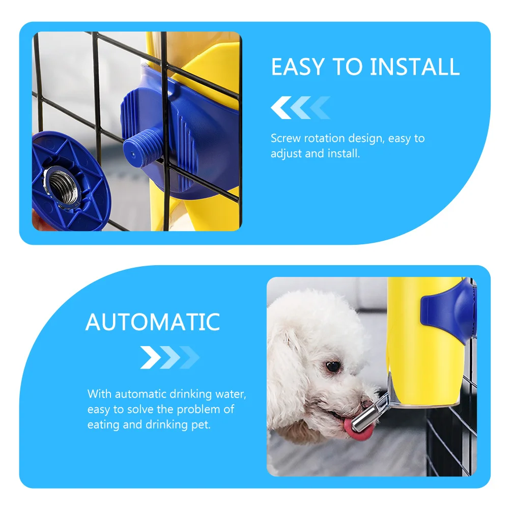 

Automatic Pet Water Feeder Household Wear-Resistant Waterer for Small Dogs Cats Convenient Easy Clean Pet Supply