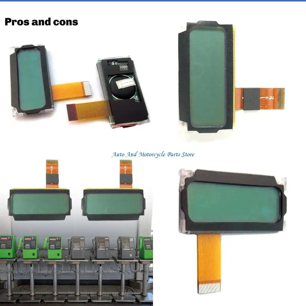 P9FD Replacement LCD Display 2 Way Radio LCD Display Screen Board for GP338 GP360 GP380 Walkie Talkie Accessories