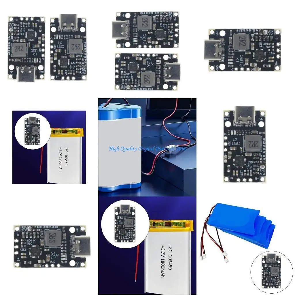 

U2JE Safe and Efficient 15W Converters Module for Lithiums Battery Management