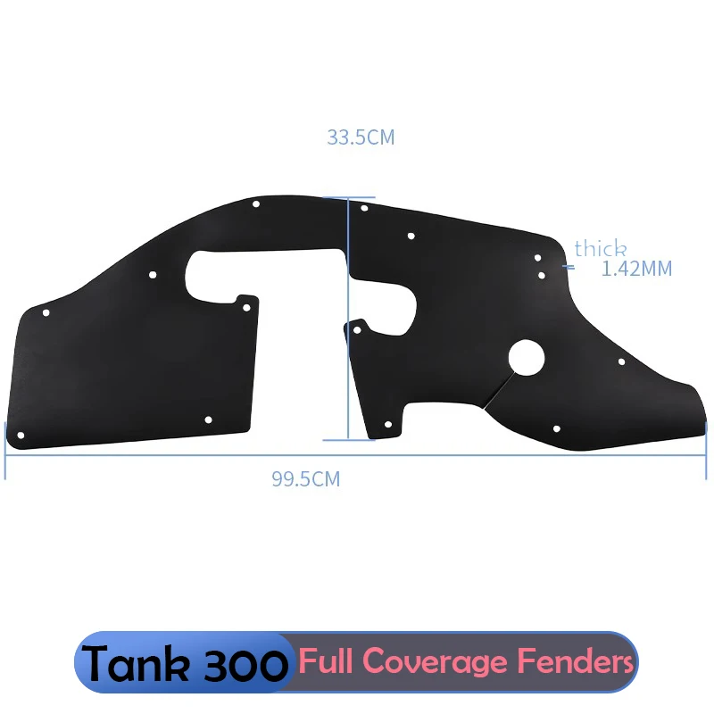 

Splash guard fender liner protective cover compatible with Great Wall TANK 300 GWM car exterior accessories 19-25 models