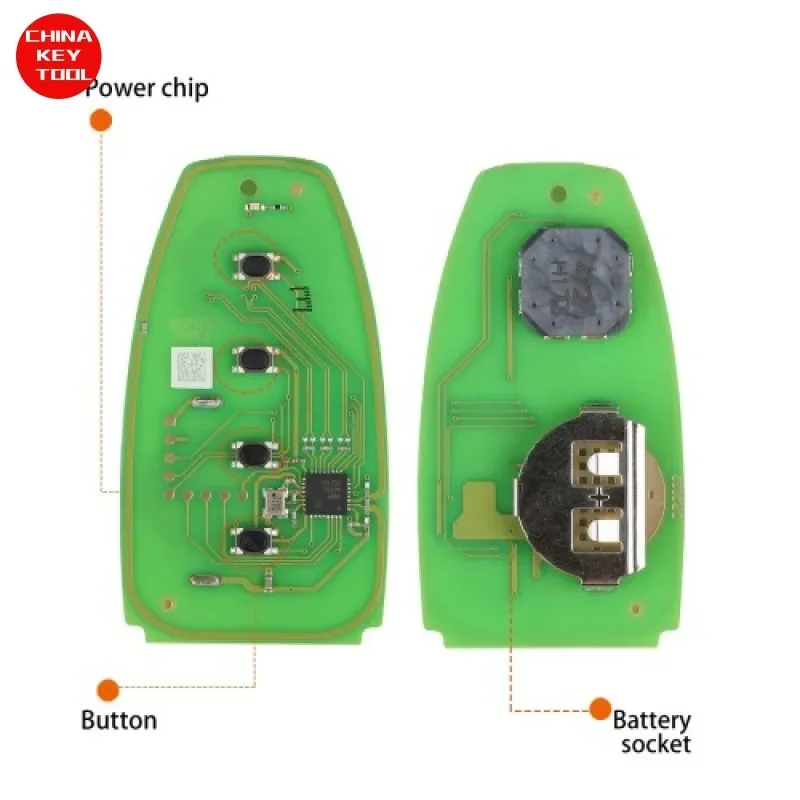 1 PCS Xhorse XSFO02EN XM38 Série Chave Inteligente Universal 4 Botões Para Ford