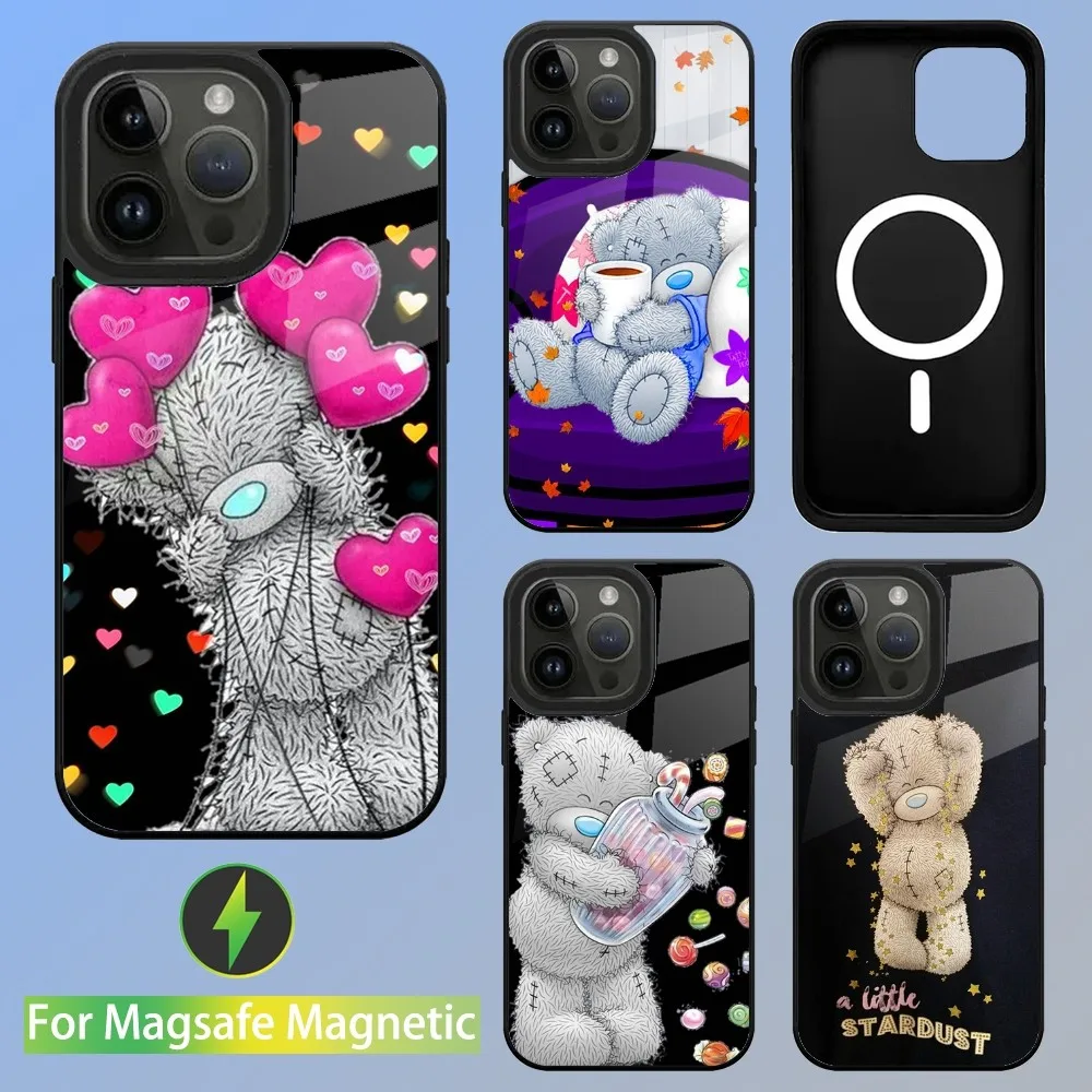 

Tatty Teddy Bear Cute Phone Case For iPhone 15,14,13,12,11,Plus,Pro,Max Mini Magsafe Magnetic Wireless Charging