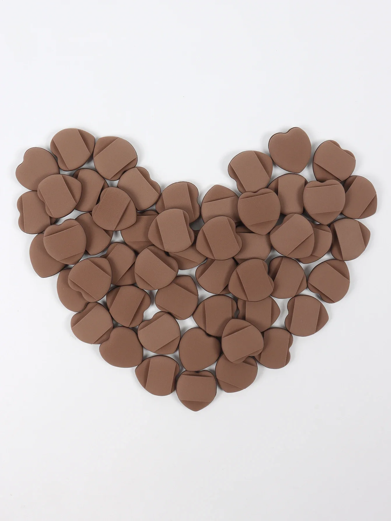 50 Mini Poduszeczki do Palców Poduszka Powietrzna Puder, Gąbka Lateksowa i Mieszanka do Wolnego Płynnego Pudru do Podkładu Kosmetycznego do Makijażu