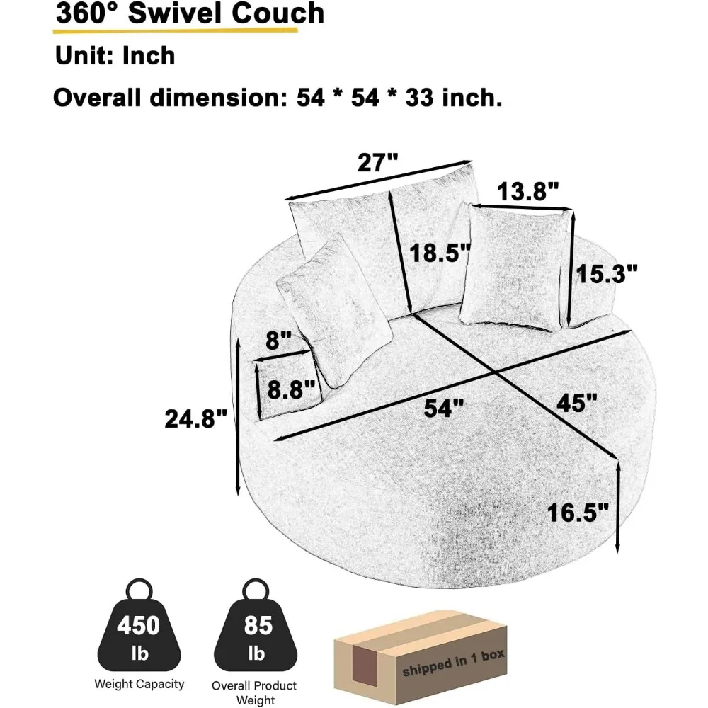 كرسي برميل دوار كبير الحجم حديث من Akili منجد أريكة صالة نادي كرسي الترفيه كرسي مستدير لغرفة المعيشة في الفندق #2