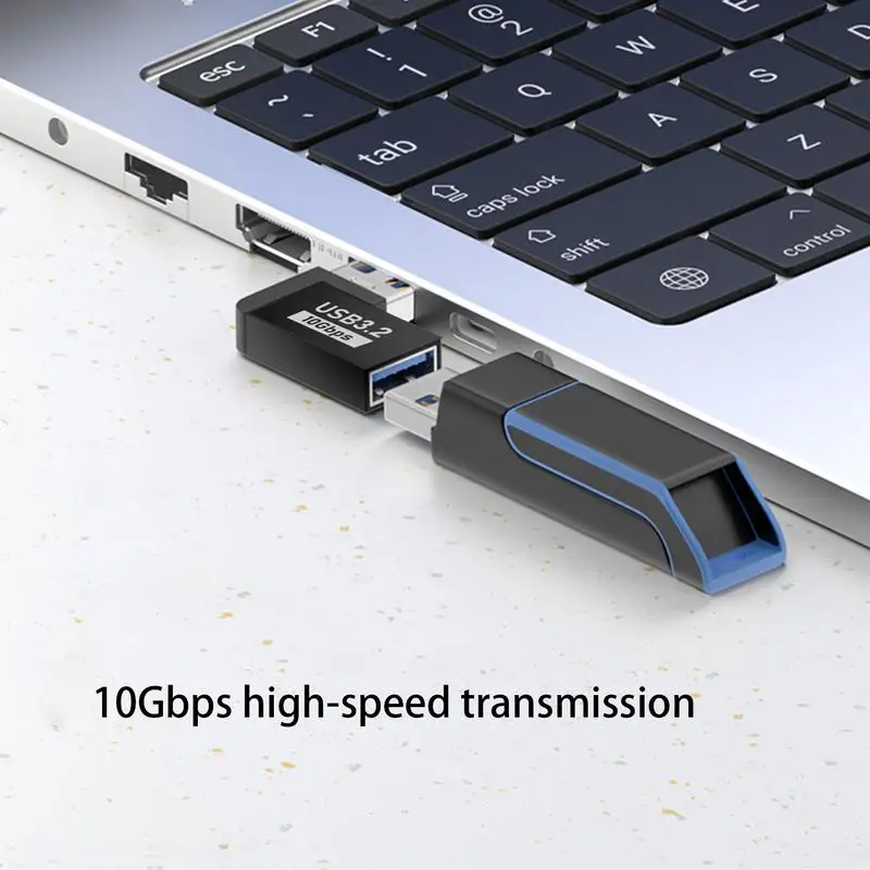 USB 3.0 męski na żeński 90-stopniowy przedłużacz kątowy Adapter USB Upward Elbow Adapter 10Gbps do laptopa PC Złącze Converte